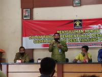 Penyuluhan Hukum Di Desa Tanjung Pauh Kecamatan Mestong Kabupaten Muaro Jambi Mengangkat Tema  “Mewujudkan Masyarakat Cerdas Hukum”