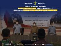 Mhd. Jahari Sitepu Resmi Gantikan Pujo Harinto Sebagai Kakanwil Kemenkumham Riau