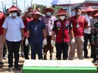 Kakanwil Kemenkumham Jambi Bersama Wakil Bupati Tanjung Jabung Timur Resmikan Kampung Asimilasi dan Edukasi di Lapas Narkotika Muara Sabak 